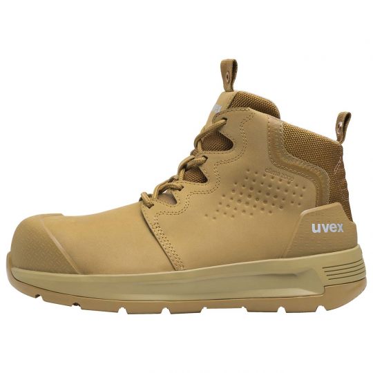 UVEX 2 X-Flow Side-Zip Work Boot Tan Tactical Distributors Ltd New Zealand