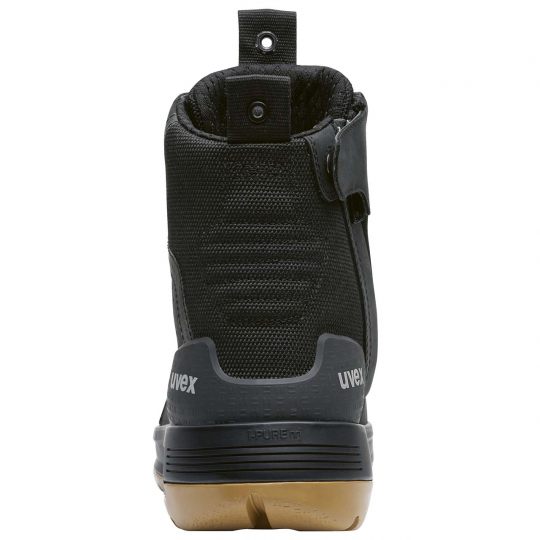 UVEX 3 X-Flow Side-Zip Work Boot Black/Tan Tactical Distributors Ltd New Zealand