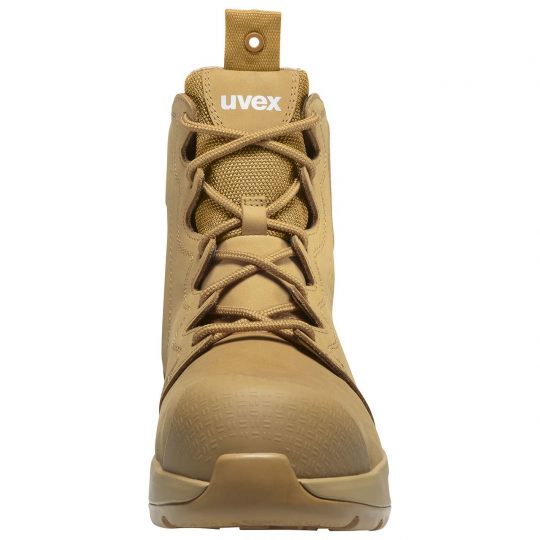 UVEX 3 X-Flow Side-Zip Work Boot Tan Tactical Distributors Ltd New Zealand