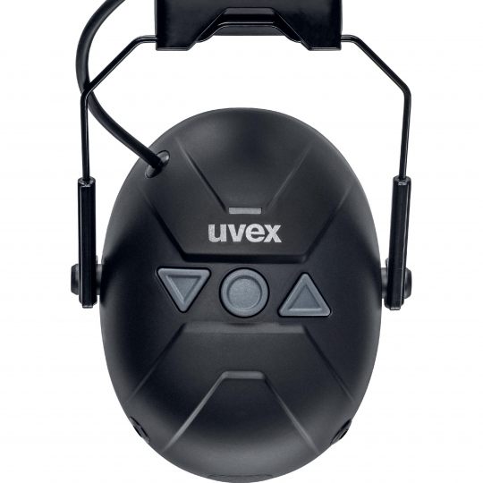 Uvex aXess One Active Bluetooth RAL Ear Pro Hearing Protection Muffs Tactical Distributors Ltd New Zealand