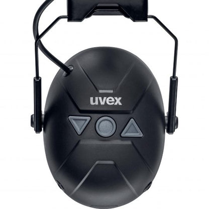 Uvex aXess One Active Bluetooth RAL Ear Pro Hearing Protection Muffs Tactical Distributors Ltd New Zealand