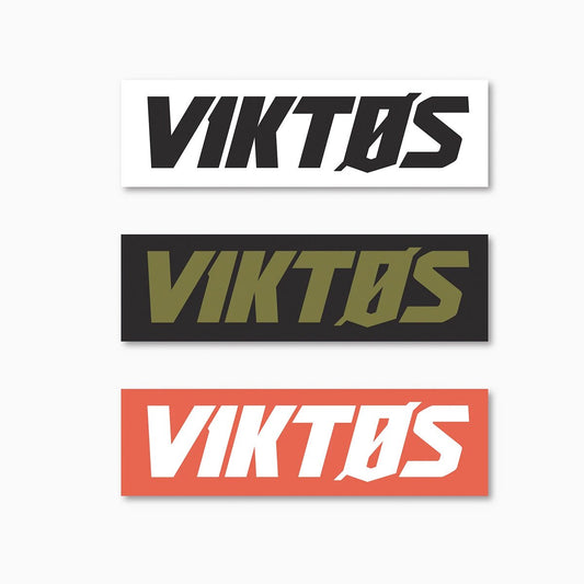 VIKTOS 4 Inches VIKTOS Sticker 3 Pack Multi Colours Tactical Distributors Ltd New Zealand