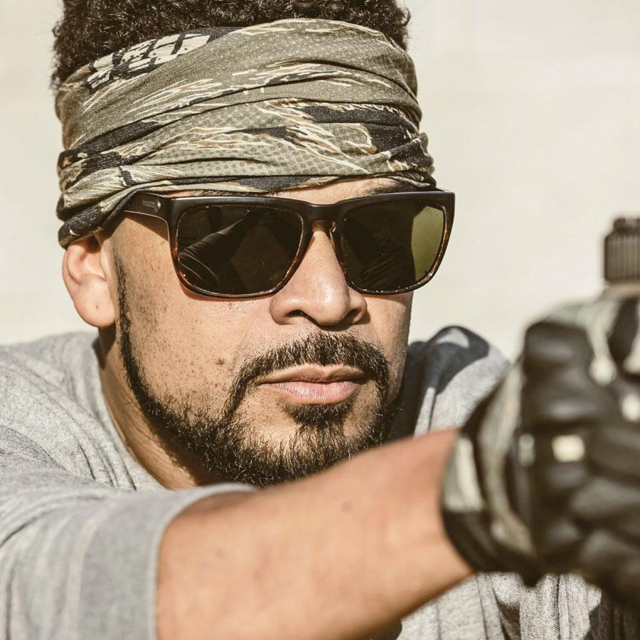 VIKTOS Adaptable Mekong Face Mask Tiger Green Tactical Distributors Ltd New Zealand