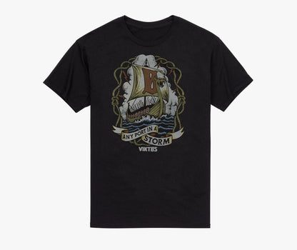 VIKTOS Any Port Tee Black Small Tactical Distributors Ltd New Zealand