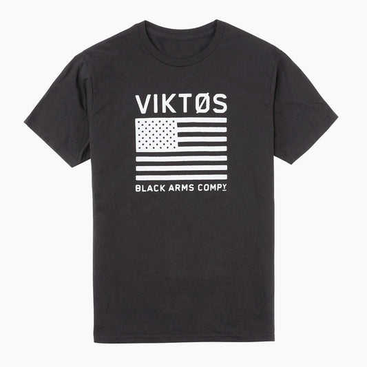 VIKTOS Block Tee Black Tactical Distributors Ltd New Zealand