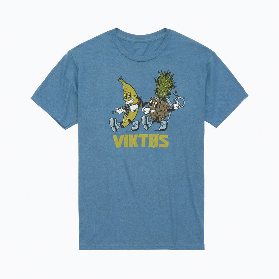 VIKTOS Forbidden Fruit Tee Indigo Heather X-Small Tactical Distributors Ltd New Zealand