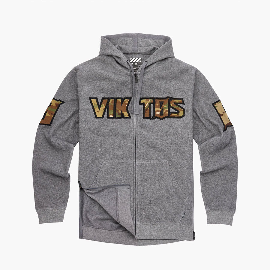 VIKTOS Gunvent MultiCam Hoodie Athletic Heather X-Small Tactical Distributors Ltd New Zealand