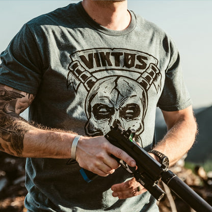 VIKTOS Kbarred Tee Jade Black Heather Tactical Distributors Ltd New Zealand