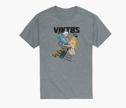 VIKTOS Libertatas Tee Ash Heather Tactical Distributors Ltd New Zealand