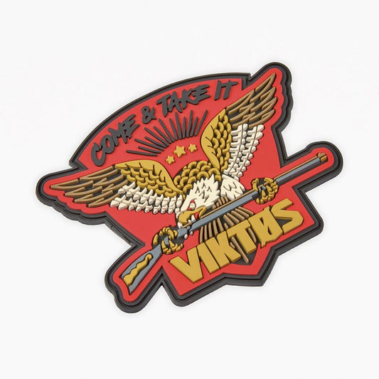 VIKTOS Long Rifle Moralpha Patch Red Tactical Distributors Ltd New Zealand