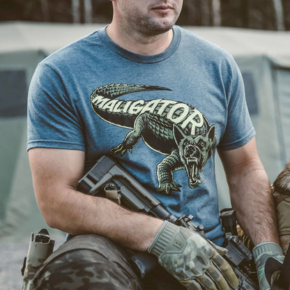 VIKTOS Maligator Tee Navy Heather Tactical Distributors Ltd New Zealand