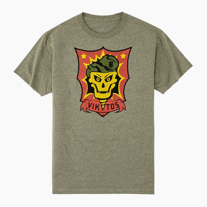 VIKTOS Mekong Tee Sage Black Heather Tactical Distributors Ltd New Zealand