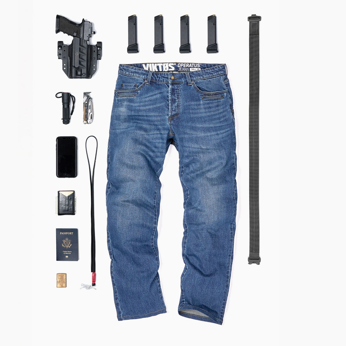 VIKTOS Operatus XP Tactical Denim Jean Nightfjall Tactical Distributors Ltd New Zealand