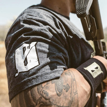 VIKTOS Quad Nod Tee Charcoal Heather Tactical Distributors Ltd New Zealand