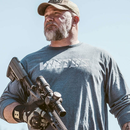 VIKTOS Tack LS Tee Atlantic Heather Tactical Distributors Ltd New Zealand