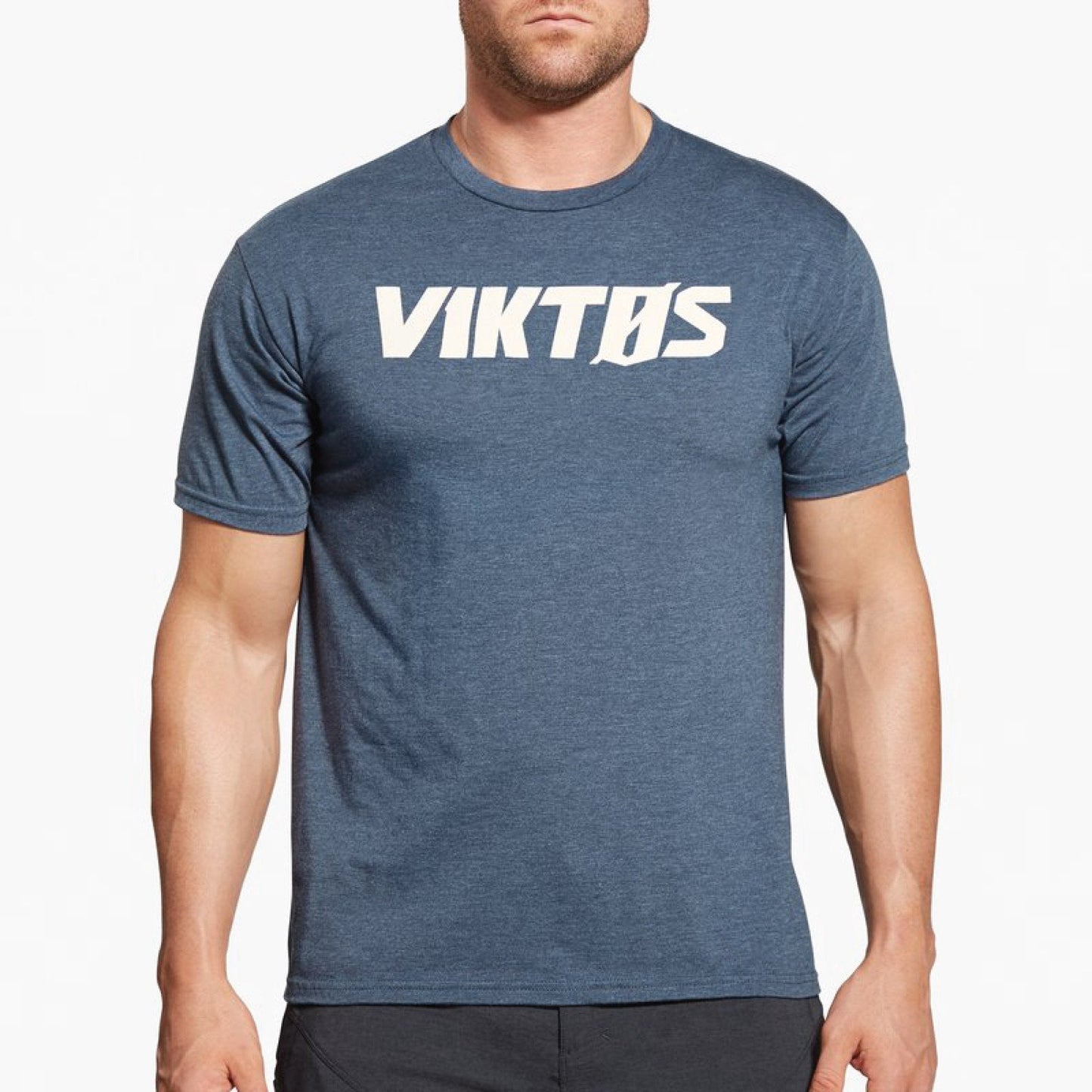 VIKTOS Tack Tee Navy Heather Small Tactical Distributors Ltd New Zealand