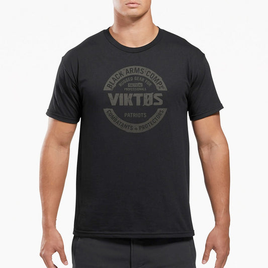 VIKTOS Tacpro Tee Black Tactical Distributors Ltd New Zealand