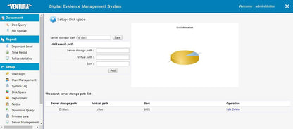 VTS Digital Evidence Management Software (Server) Tactical Distributors Ltd New Zealand
