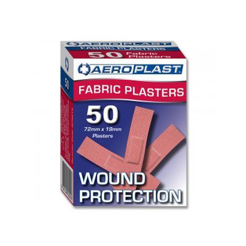 Warrior Medical FastAid Fabric Adhesive Strips Pack of 50 - Standard Strips Tactical Distributors Ltd New Zealand