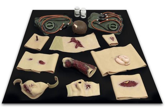 Wearable Wounds Deluxe Wound Kit Light Skin Tactical Distributors Ltd New Zealand