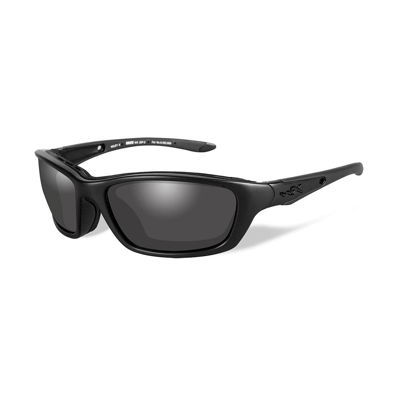 Wiley X Brick Sunglasses Smoke Grey Lens Matte Black Frame Tactical Distributors Ltd New Zealand