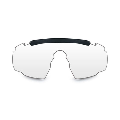Wiley X Saber Advanced Eyeshield Clear Lens Matte Black Frame Tactical Distributors Ltd New Zealand