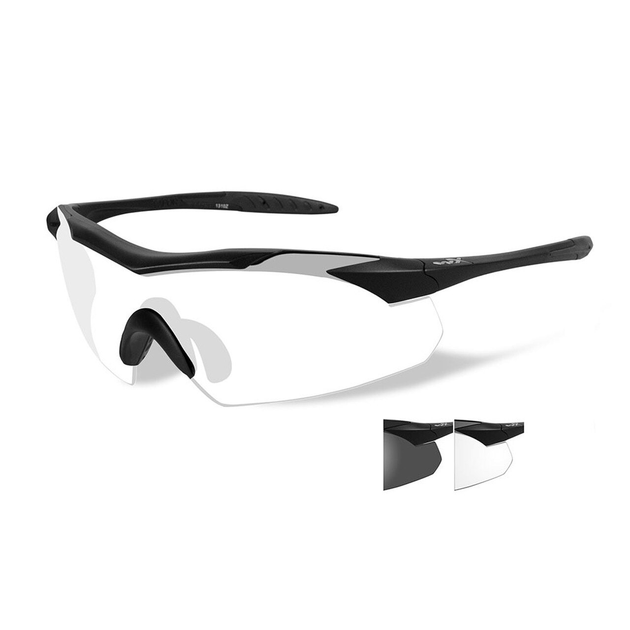 Wiley X Vapor Eyeshield Two Lens Matte Black Frame Tactical Distributors Ltd New Zealand