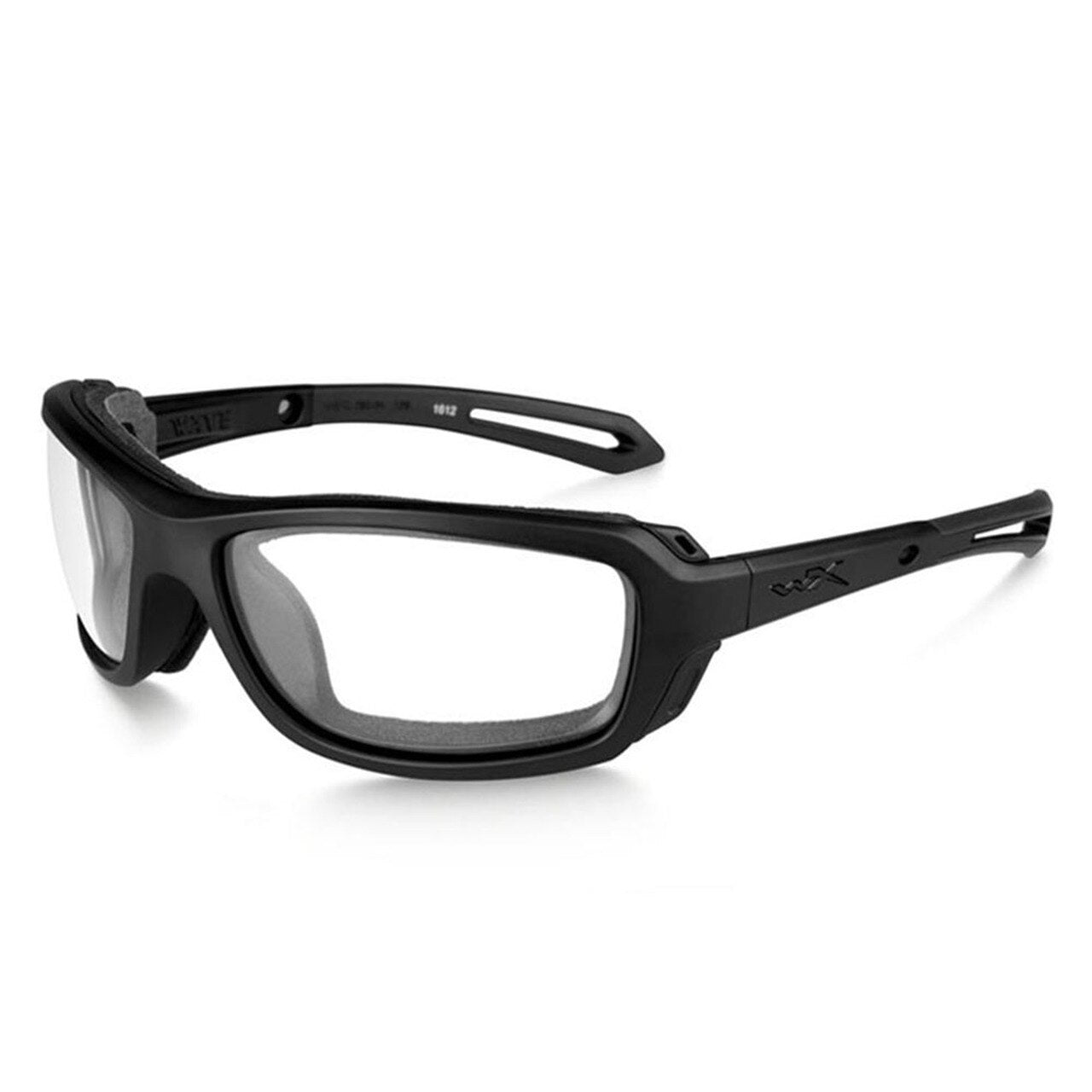 Wiley X Wave Sunglasses Clear Matte Black Frame Tactical Distributors Ltd New Zealand