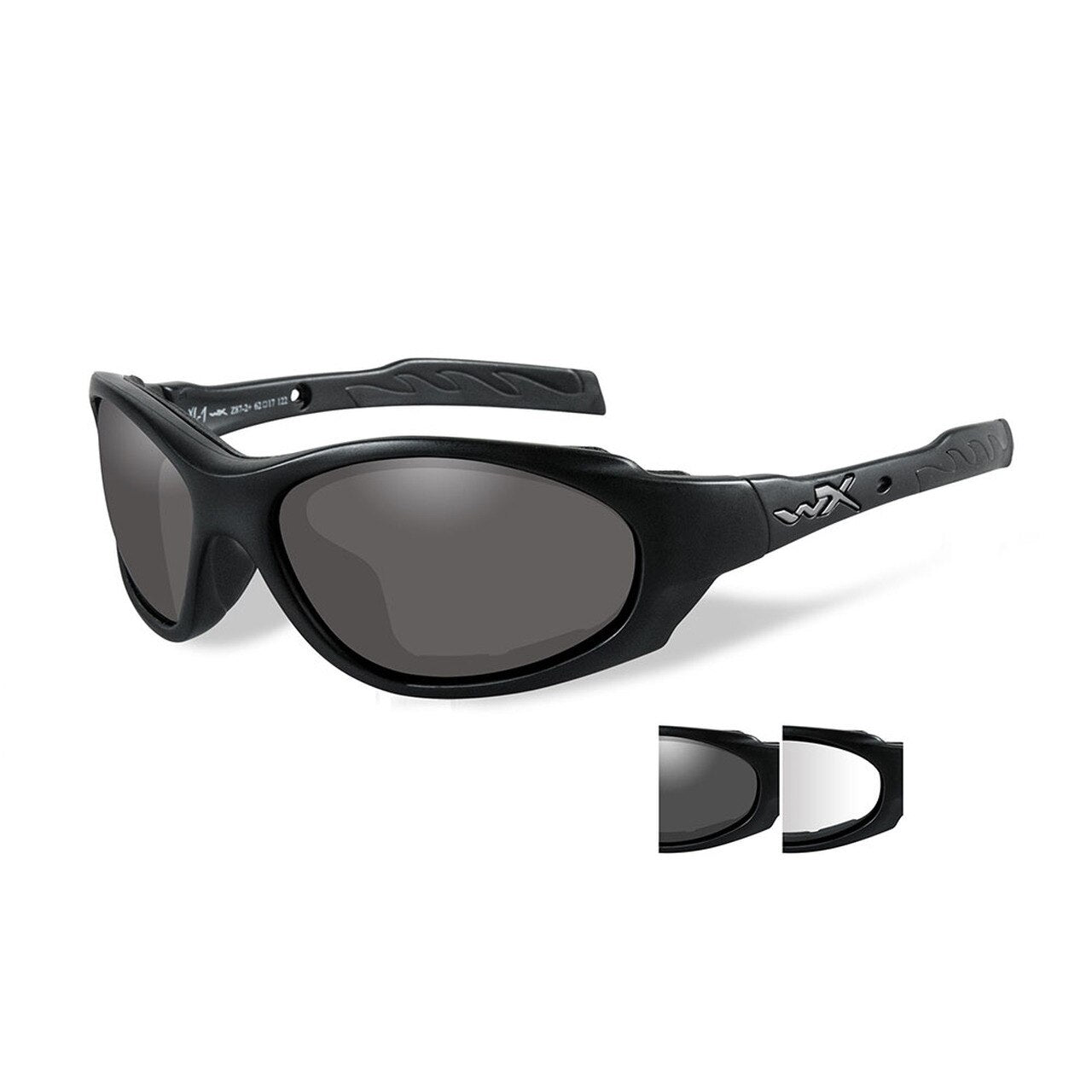 Wiley X XL1 Sunglasses Two Lens Matte Black Frame Tactical Distributors Ltd New Zealand